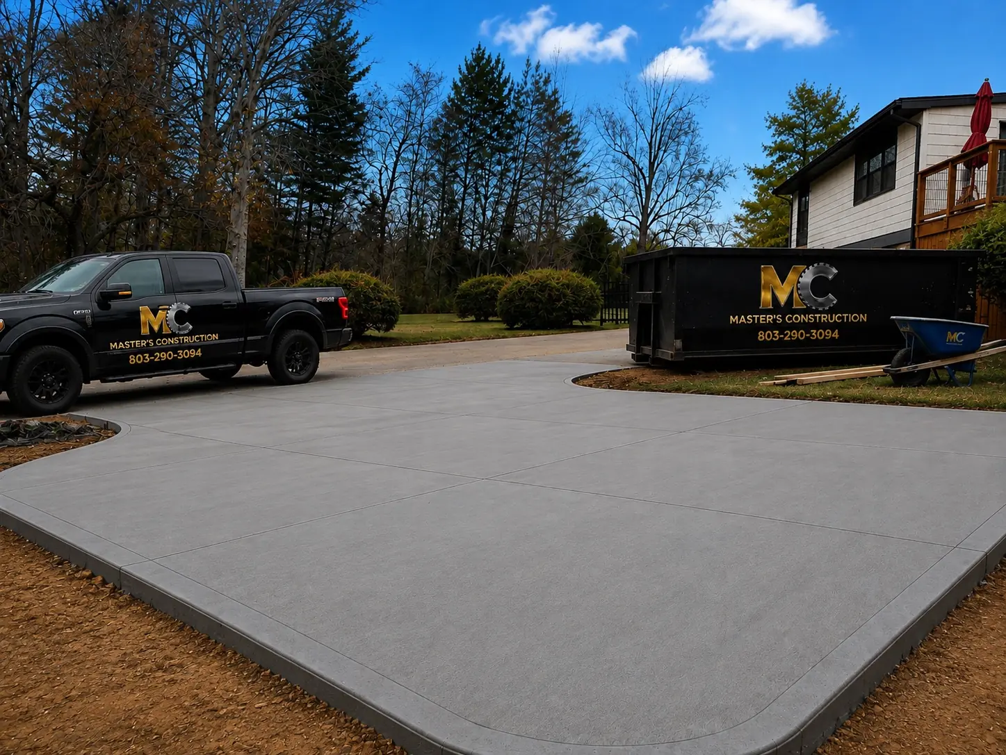 Finished Driveway