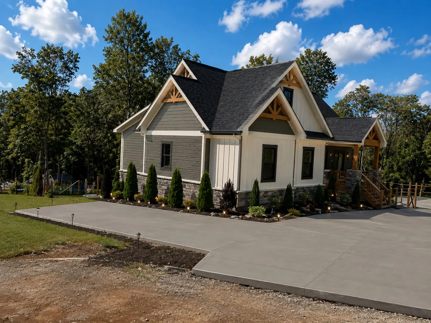 Finished Exterior
