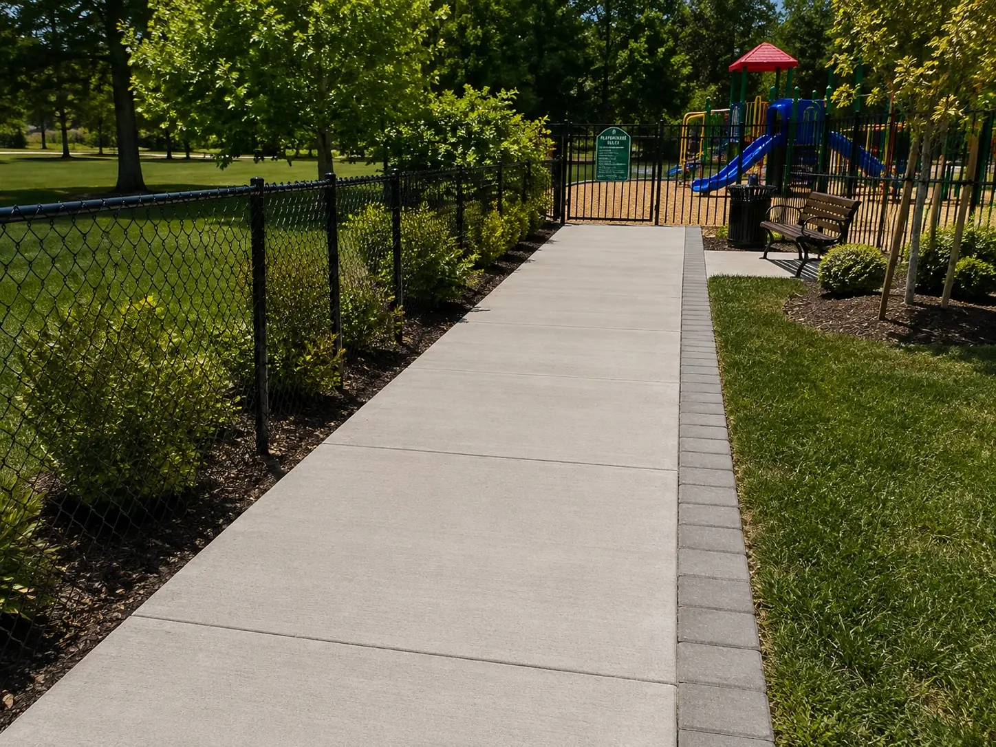 Commercial Walkway